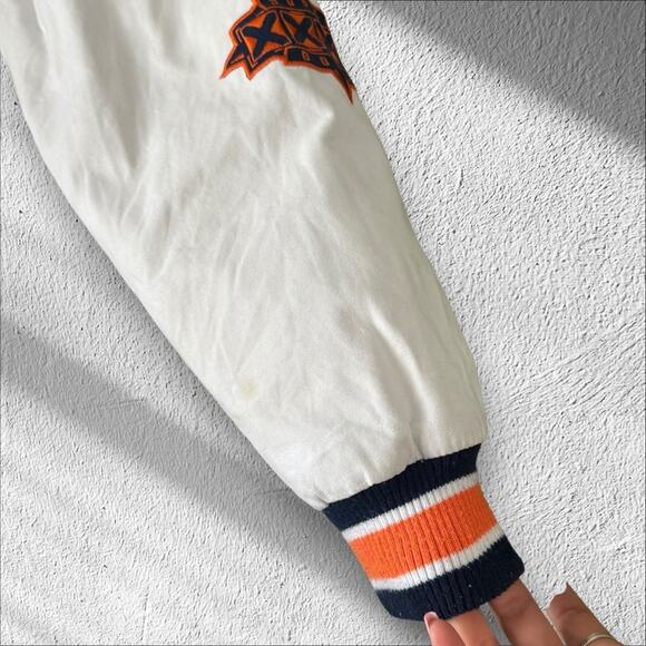 Vintage NFL Denver Broncos Super Bowl Champions 1997 - 1998 varsity jacket large - Picture 9 of 12